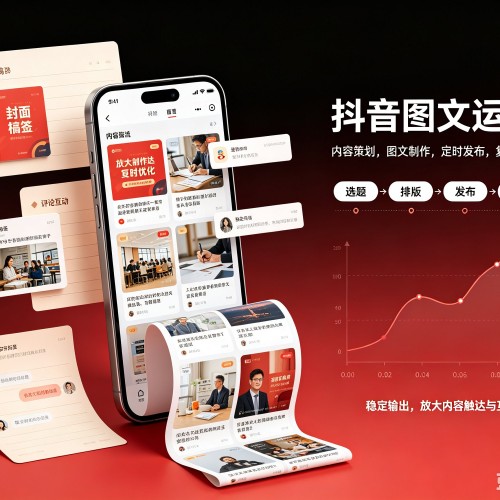 双清抖音图文代运营服务